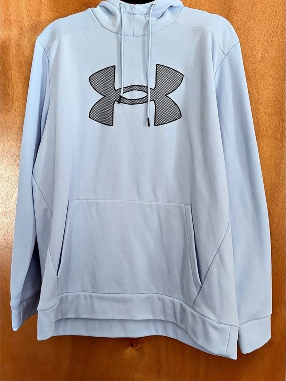 Under Armour Fleece Big Logo Hoodie Men's Blue XL